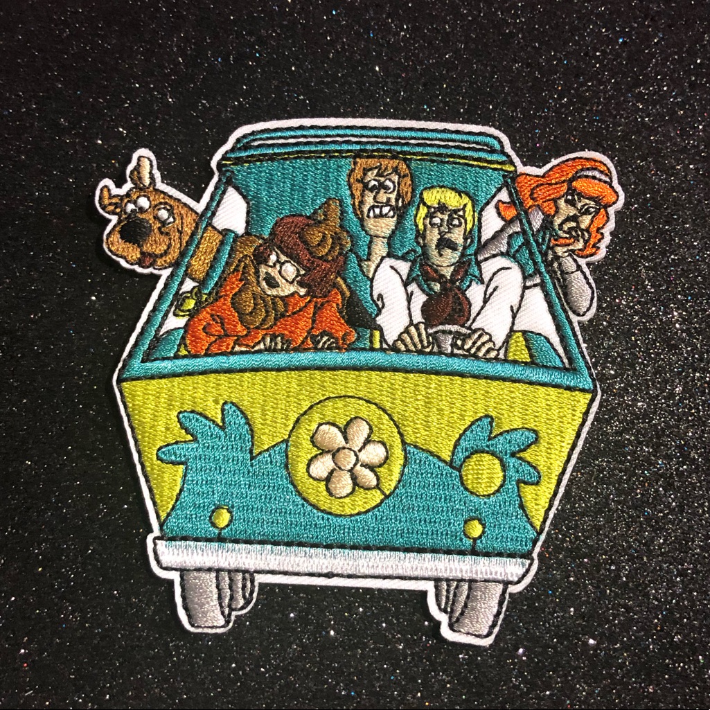 3/$15 Scooby Doo Iron On Patch